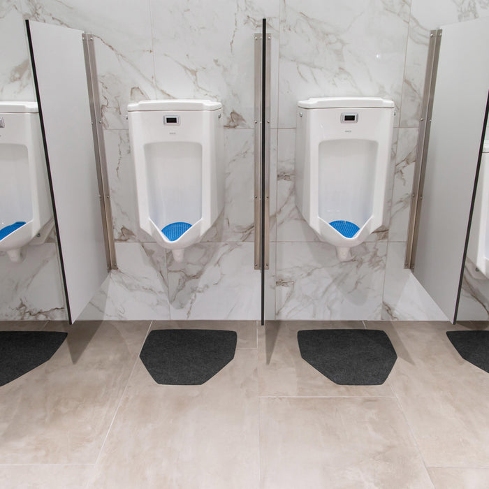 Drip & Dry Restroom Urinal Mat 19in x 20in