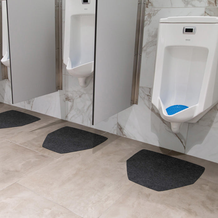 Drip & Dry Restroom Urinal Mat 19in x 20in