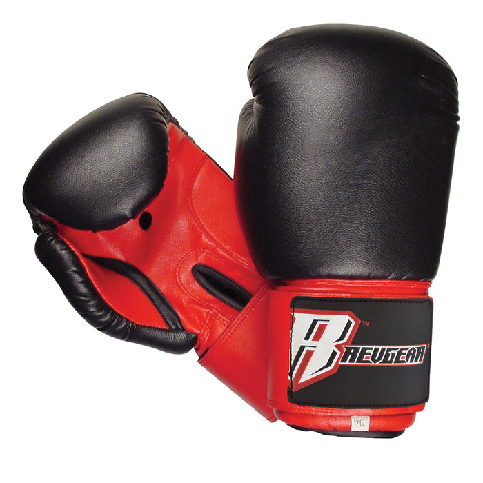 Deluxe Boxing Gloves Red