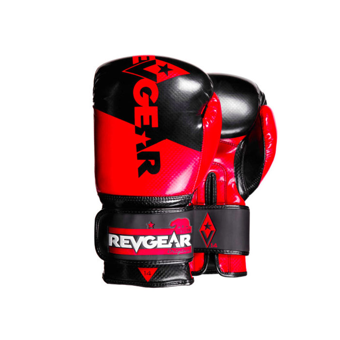 Deluxe Boxing Gloves Red