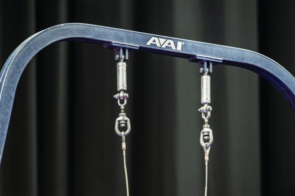 Fixed Strap – Wood –  Adjustable Assembly – Pair