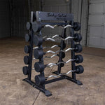 Pro ClubLine Fixed Weight Barbell Rack by Body-Solid