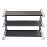 Pro ClubLine Modular Storage Rack with 3 Dumbbell Tiers