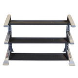 Pro ClubLine Modular Storage Rack with 3 Kettlebell Tiers