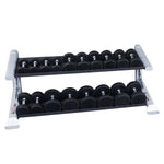 Pro ClubLine Modular Storage Rack with 2 Dumbbell Tiers
