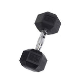 Body-Solid Rubber Hex Dumbbell (35-120 lb.)