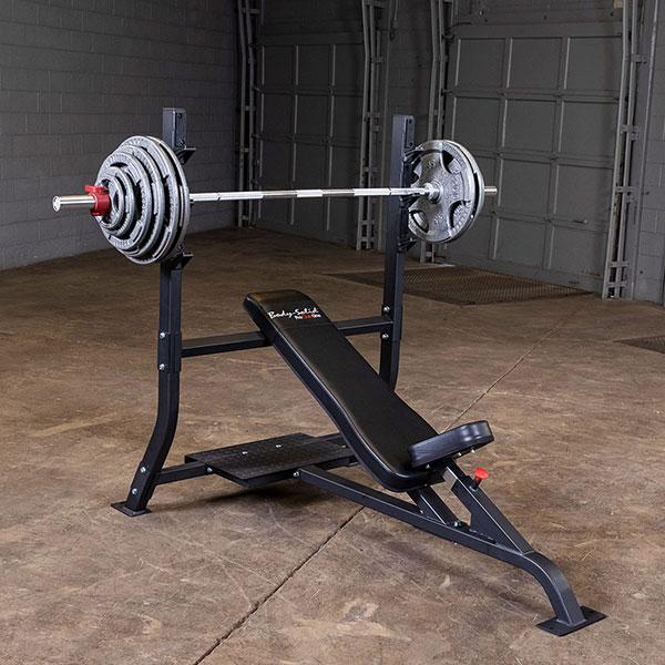 Pro Clubline Fixed Incline Bench