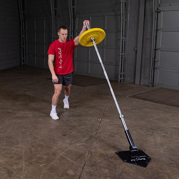 Body-Solid Tools Home Plate T-Bar Row Landmine
