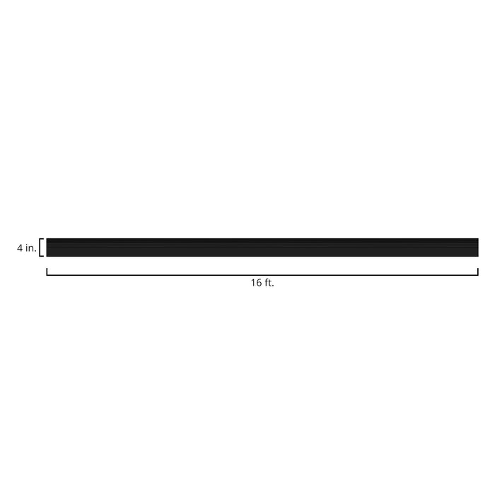 Door Threshold Trim Midnight Black (Includes 1 - 10 oz. Tube Adhesive)