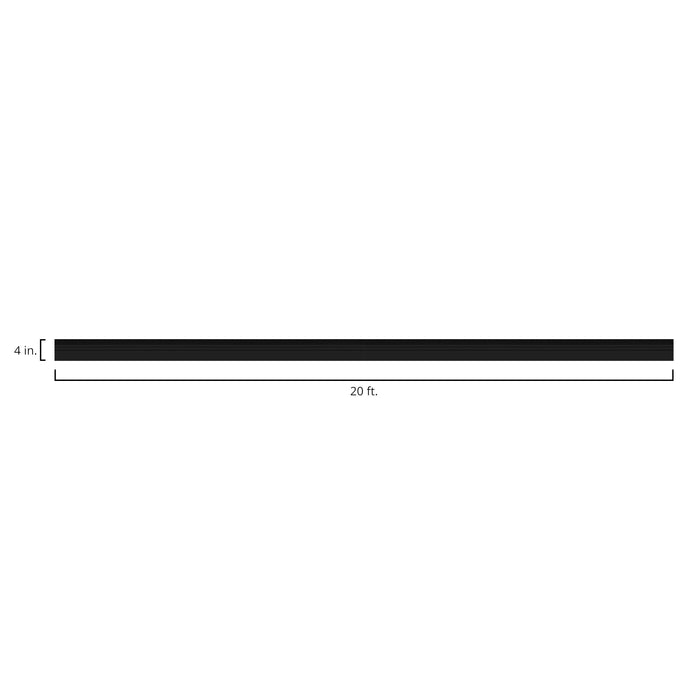 Door Threshold Trim Midnight Black (Includes 1 - 10 oz. Tube Adhesive)