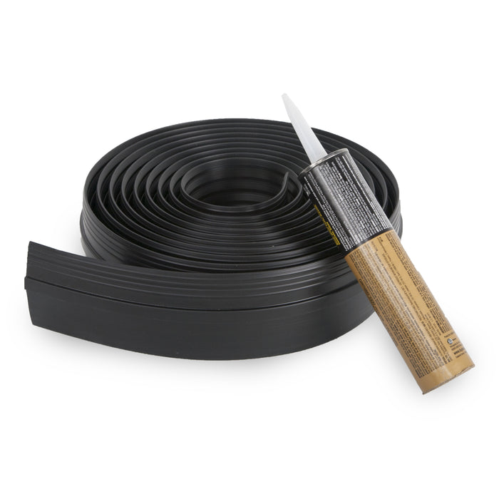 Door Threshold Trim Midnight Black (Includes 1 - 10 oz. Tube Adhesive)