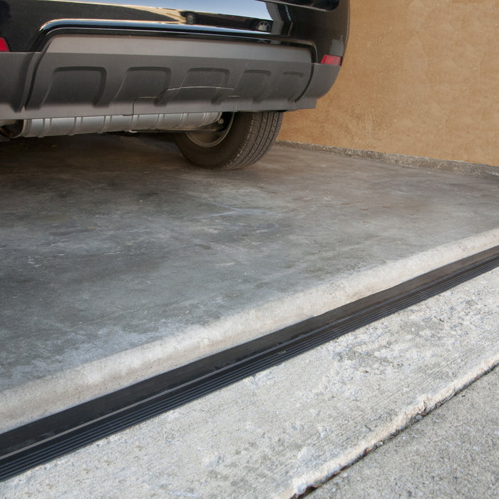 Door Threshold Trim Midnight Black (Includes 1 - 10 oz. Tube Adhesive)