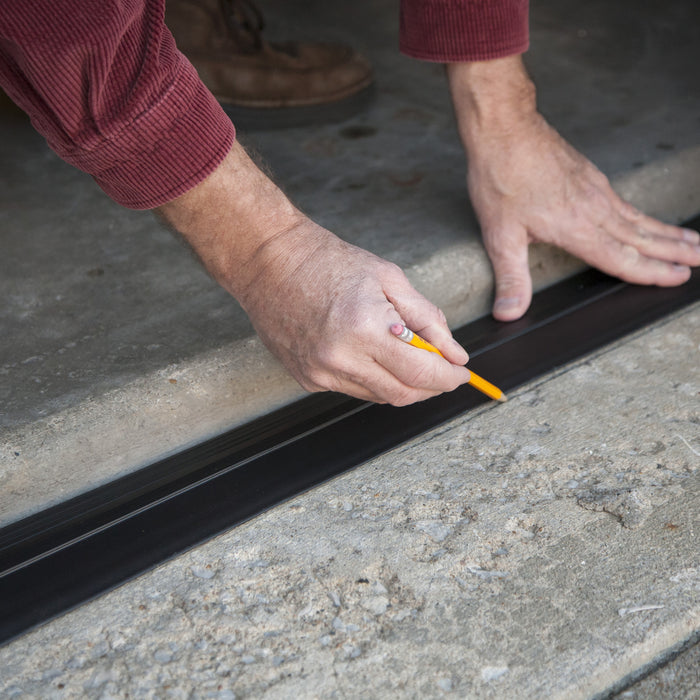 Door Threshold Trim Midnight Black (Includes 1 - 10 oz. Tube Adhesive)