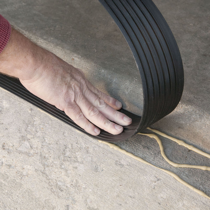 Door Threshold Trim Midnight Black (Includes 1 - 10 oz. Tube Adhesive)