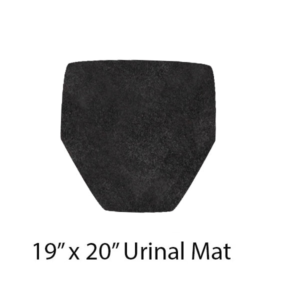 Drip & Dry Restroom Urinal Mat 19in x 20in