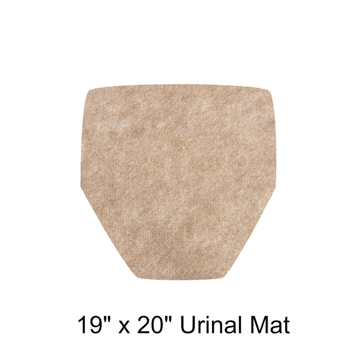 Drip & Dry Restroom Urinal Mat 19in x 20in