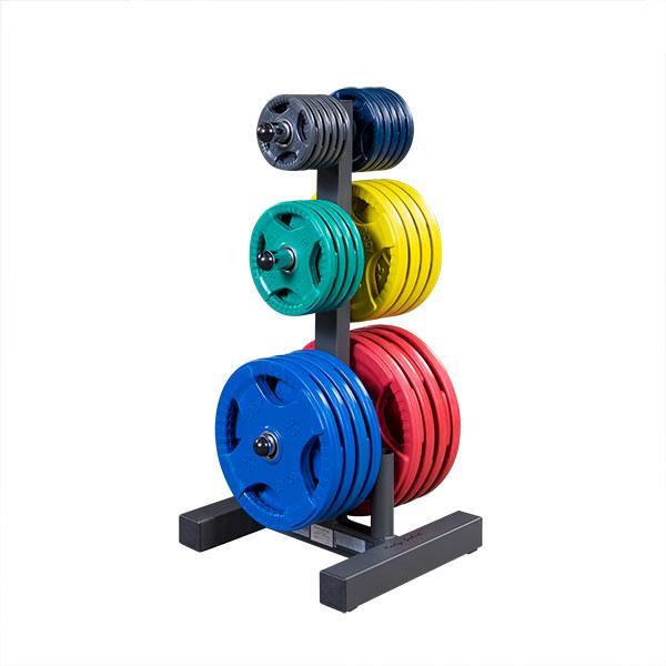 Body-Solid Olympic Plate Tree & Bar Holder