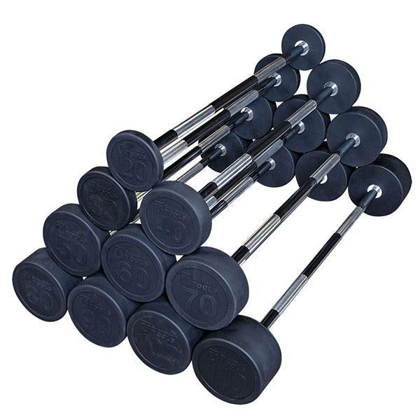 Body-Solid Fixed Weight Straight Barbell (Sets)