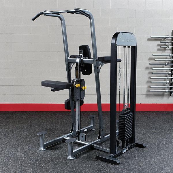 Body-Solid Weight Assist Vertical Knee Raise Machine 310 lb. Stack