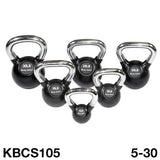 Premium Kettlebell With Chrome Handle (Sets)