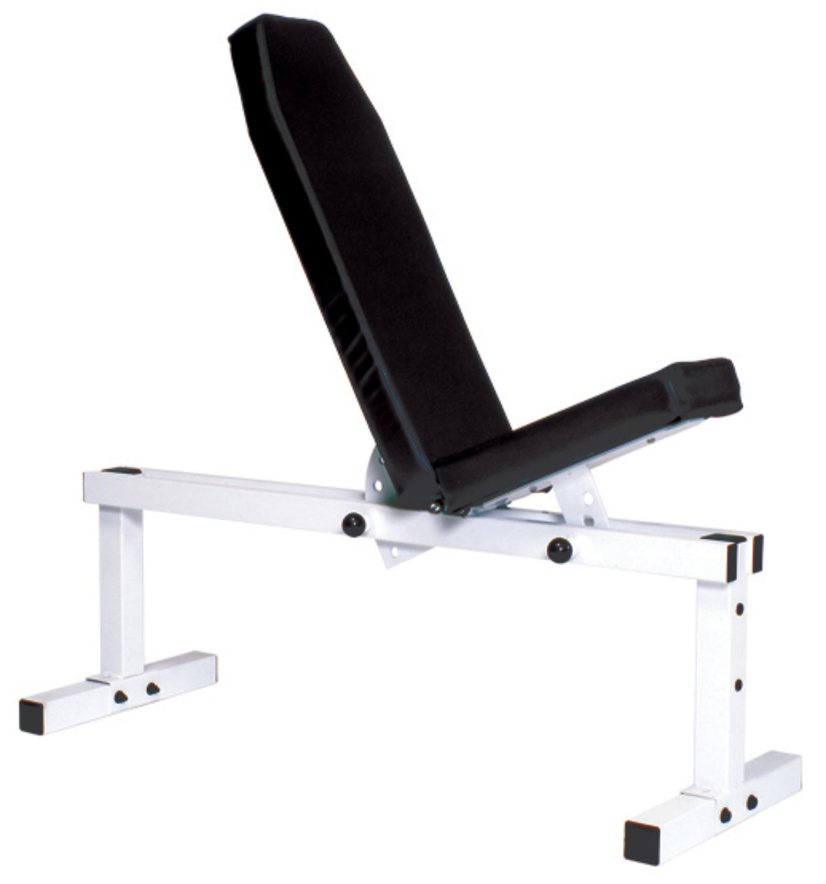 YORK Pro Series Bench, 305 White-Front Adjustable, Back Adjustable C/U