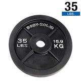 Body-Solid Cast Iron Olympic Plate