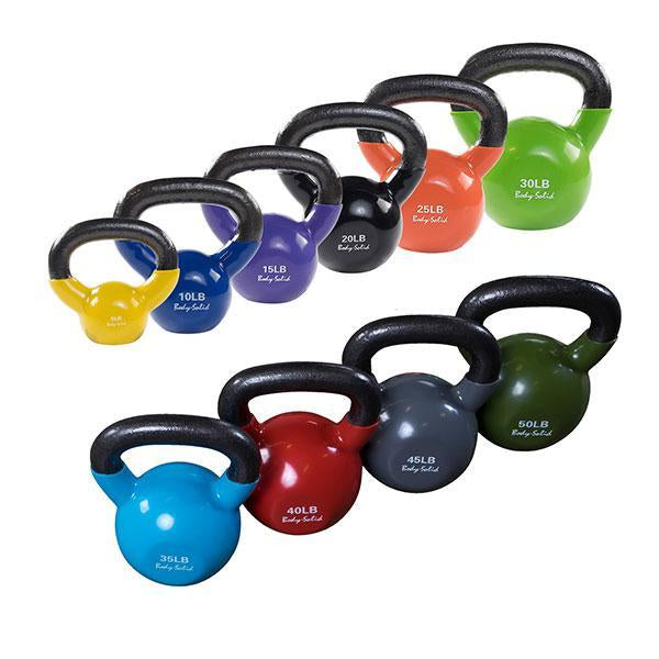 Vinyl Dipped Kettlebell (Sets)