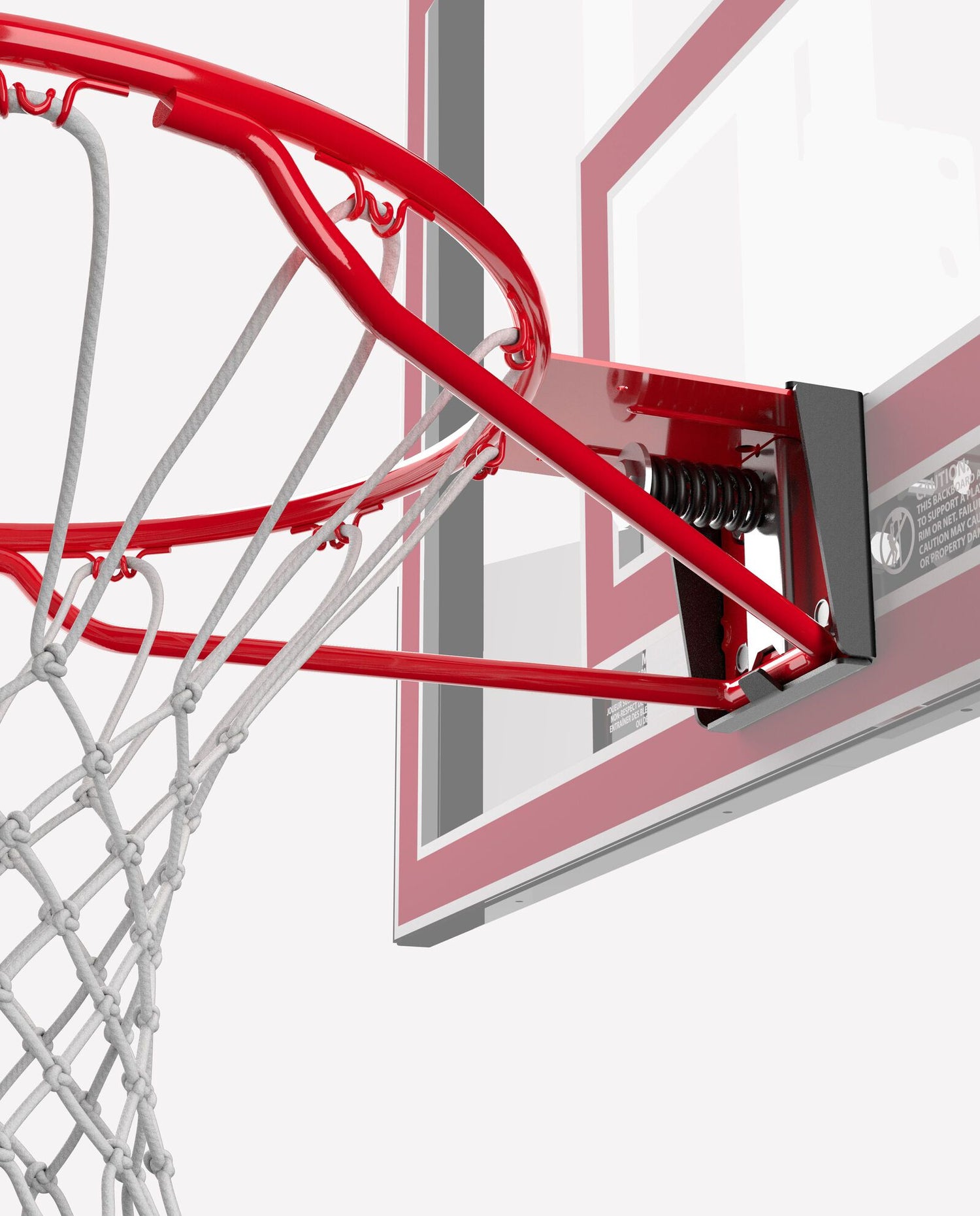 SLAM JAM® BASKETBALL RIM (Red)