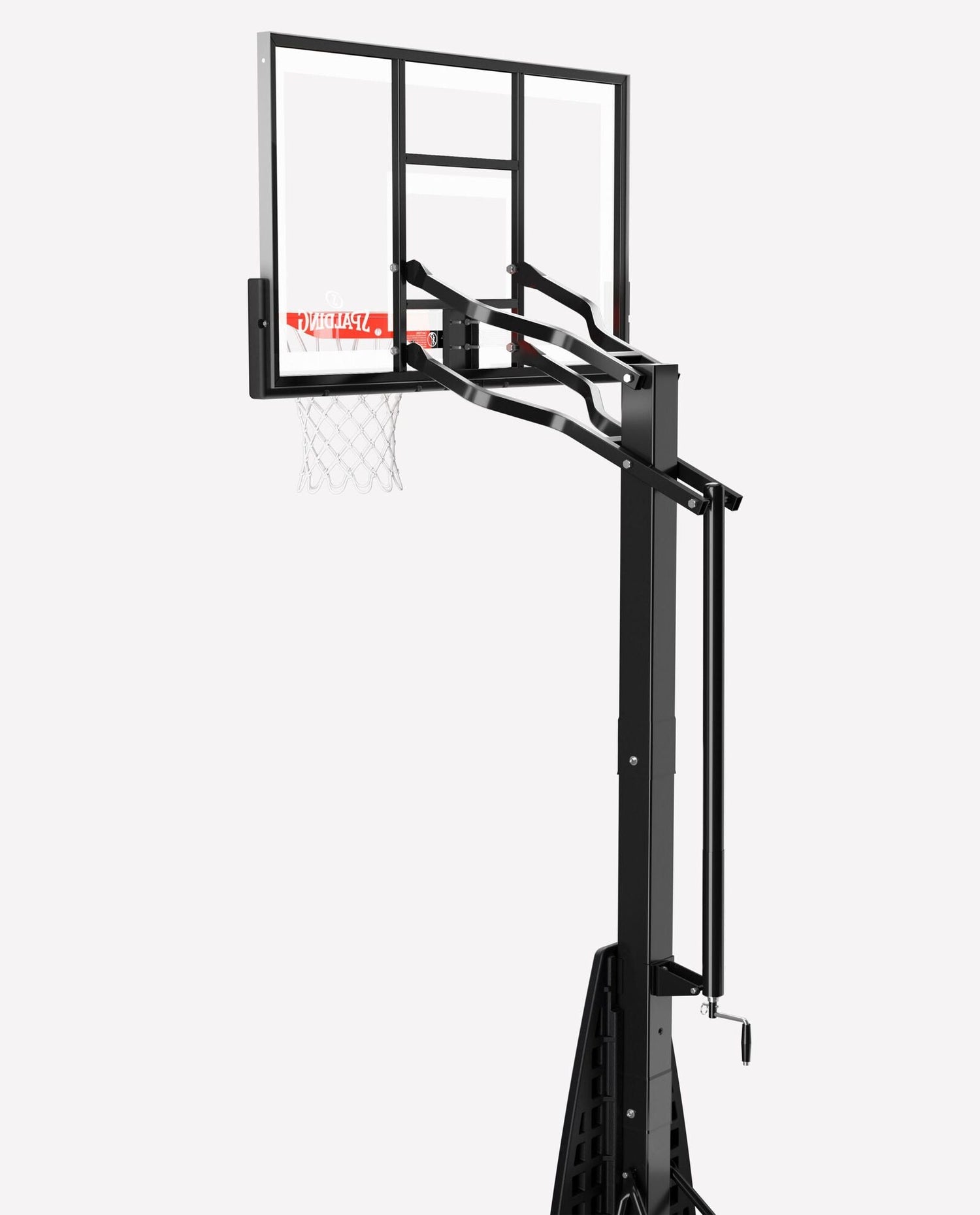 THE ULTIMATE HYBRID® Glass Portable Basketball Hoop