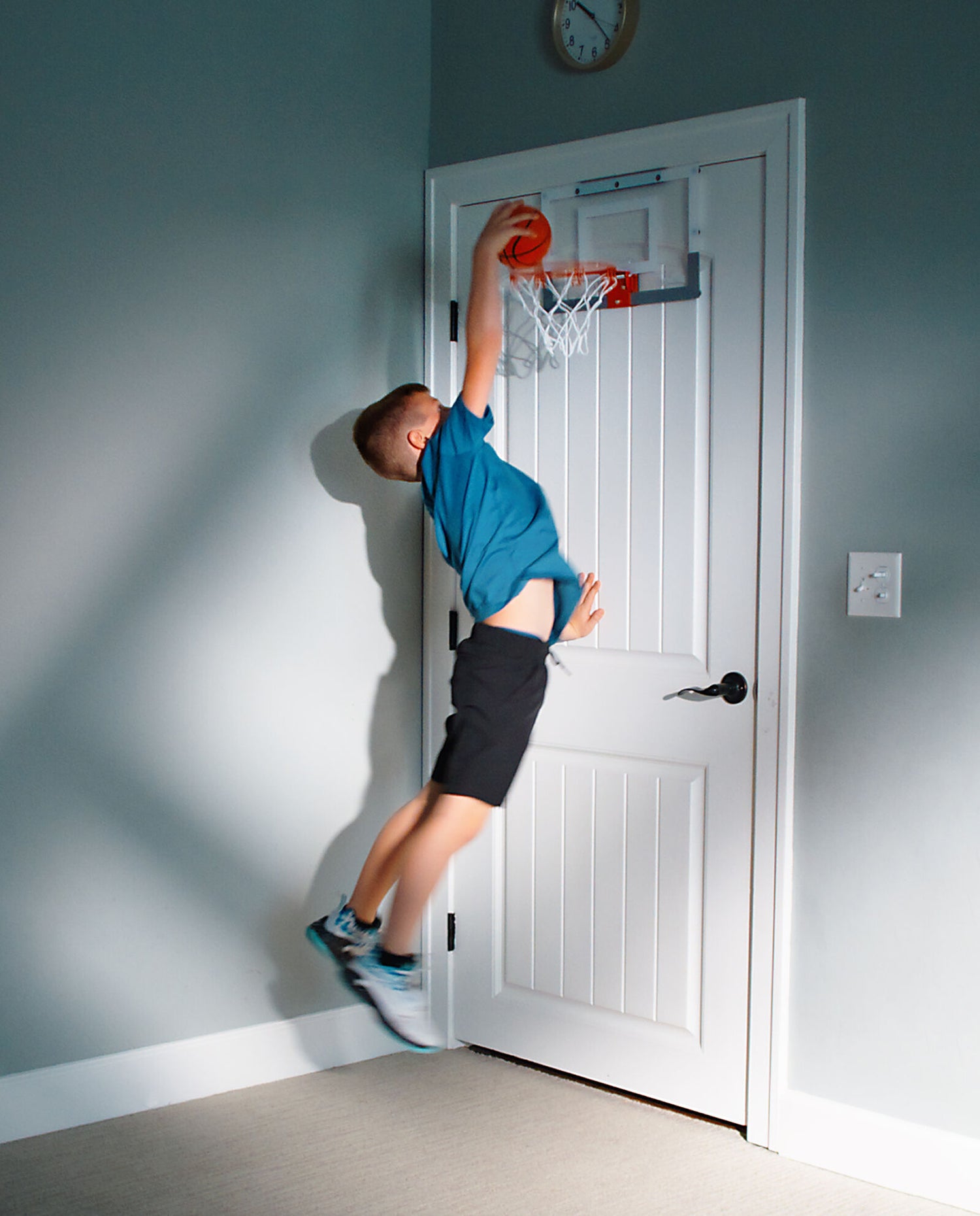 SLAM JAM OVER-THE-DOOR MINI BASKETBALL HOOP