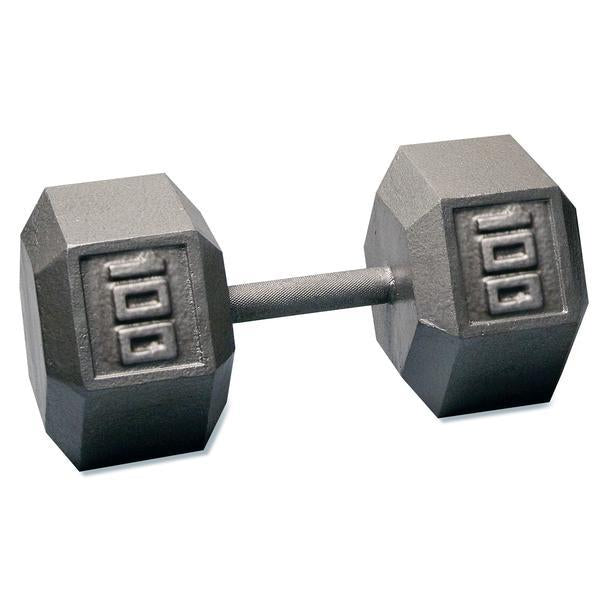 BodySolid Cast Iron Hex Dumbbell