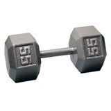 BodySolid Cast Iron Hex Dumbbell