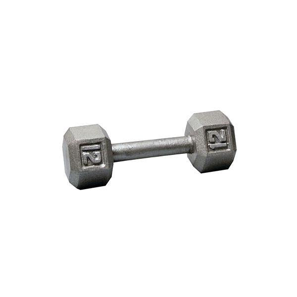 BodySolid Cast Iron Hex Dumbbell