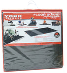 YORK 2x12mm Floorguard with Edging Shrink Wrap Package - Pack of 4 (Black)