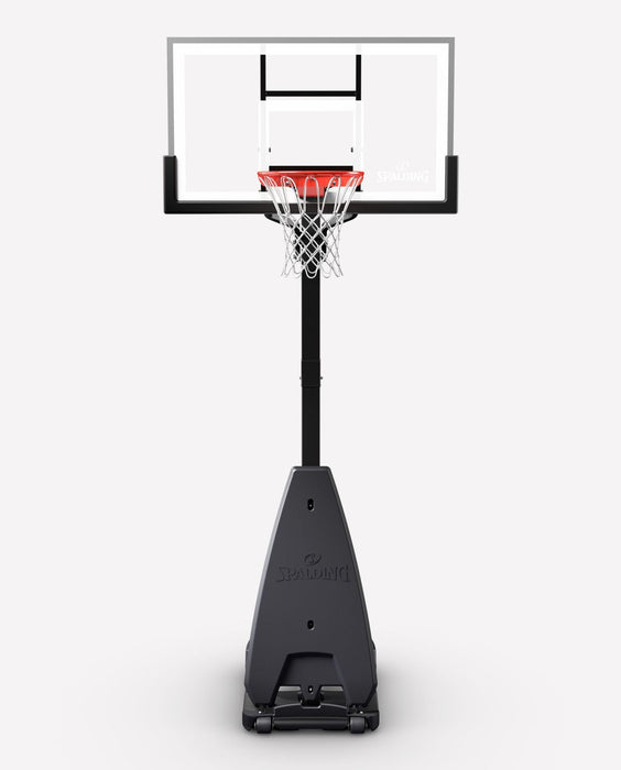 THE ULTIMATE HYBRID® Glass Portable Basketball Hoop