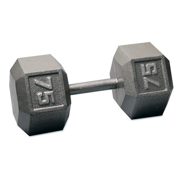 BodySolid Cast Iron Hex Dumbbell