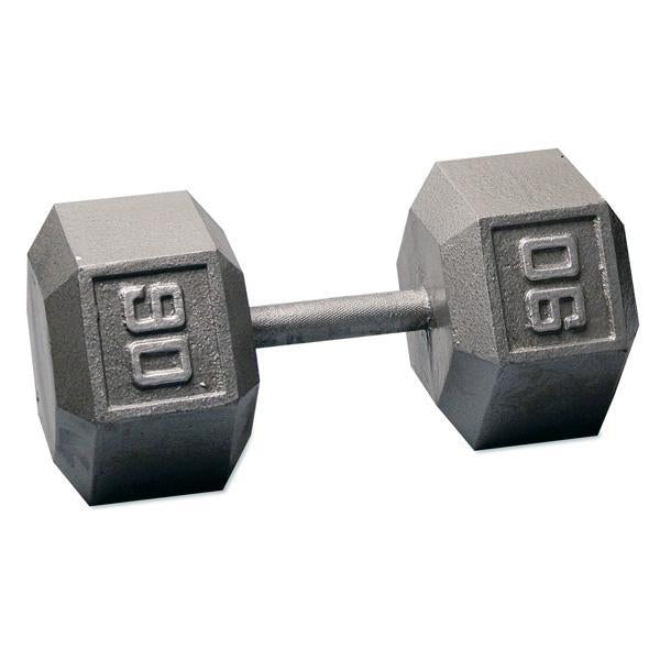 BodySolid Cast Iron Hex Dumbbell