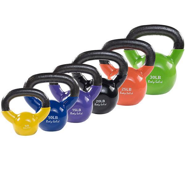 Vinyl Dipped Kettlebell (Sets)