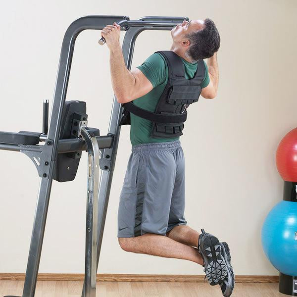 Body-Solid Fusion Vertical Knee Raise Power Tower