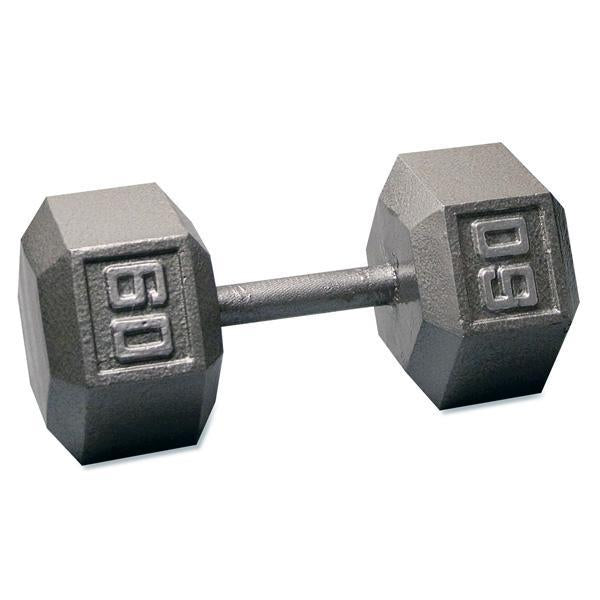 BodySolid Cast Iron Hex Dumbbell