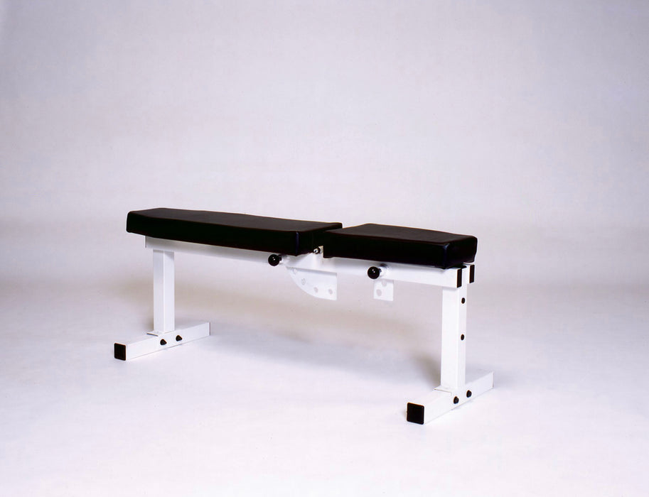 YORK Pro Series Bench, 305 White-Front Adjustable, Back Adjustable C/U