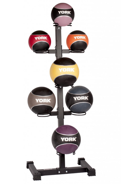 York Storage Rack YORK Medicine Ball Storage Rack - 7 Ball, Vertical — FROGSHOP