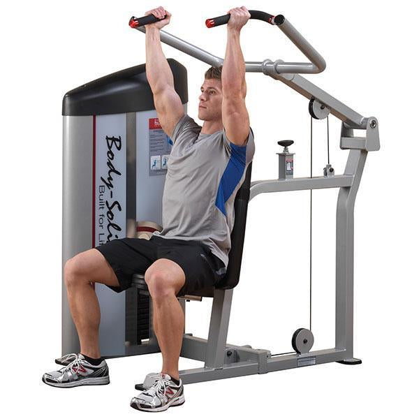 Pro ClubLine Series 2 Shoulder Press by BodySolid (310 lb. Stack)