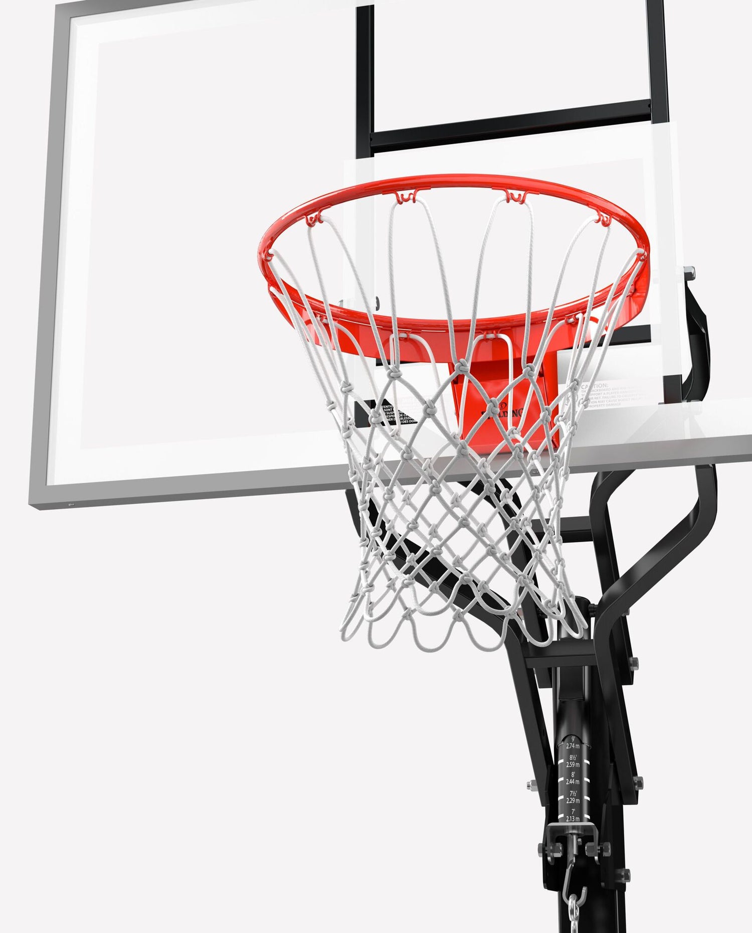 U-TURN IN-GROUND BASKETBALL HOOP, 54” (Acrylic)