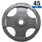Gray Grip Olympic Plate