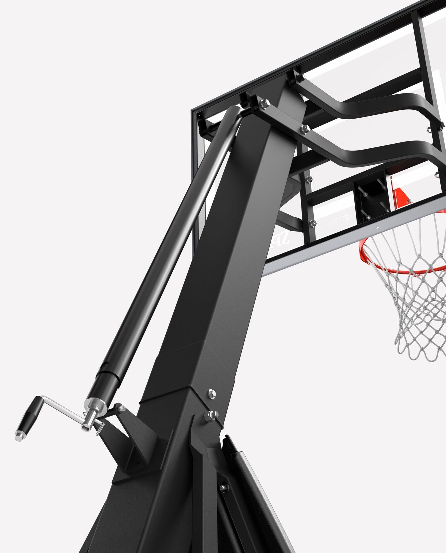 THE BEAST® PORTABLE BASKETBALL HOOP, 72” (Acrylic)