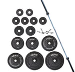 Legacy Cast Iron Precision Milled Olympic Plate Set