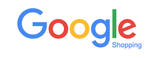 Google Shopping logo with multicolor text on a white background