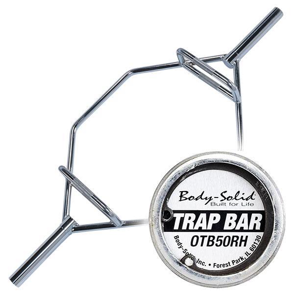 Body-Solid Olympic Trap Bar with Raised Handles