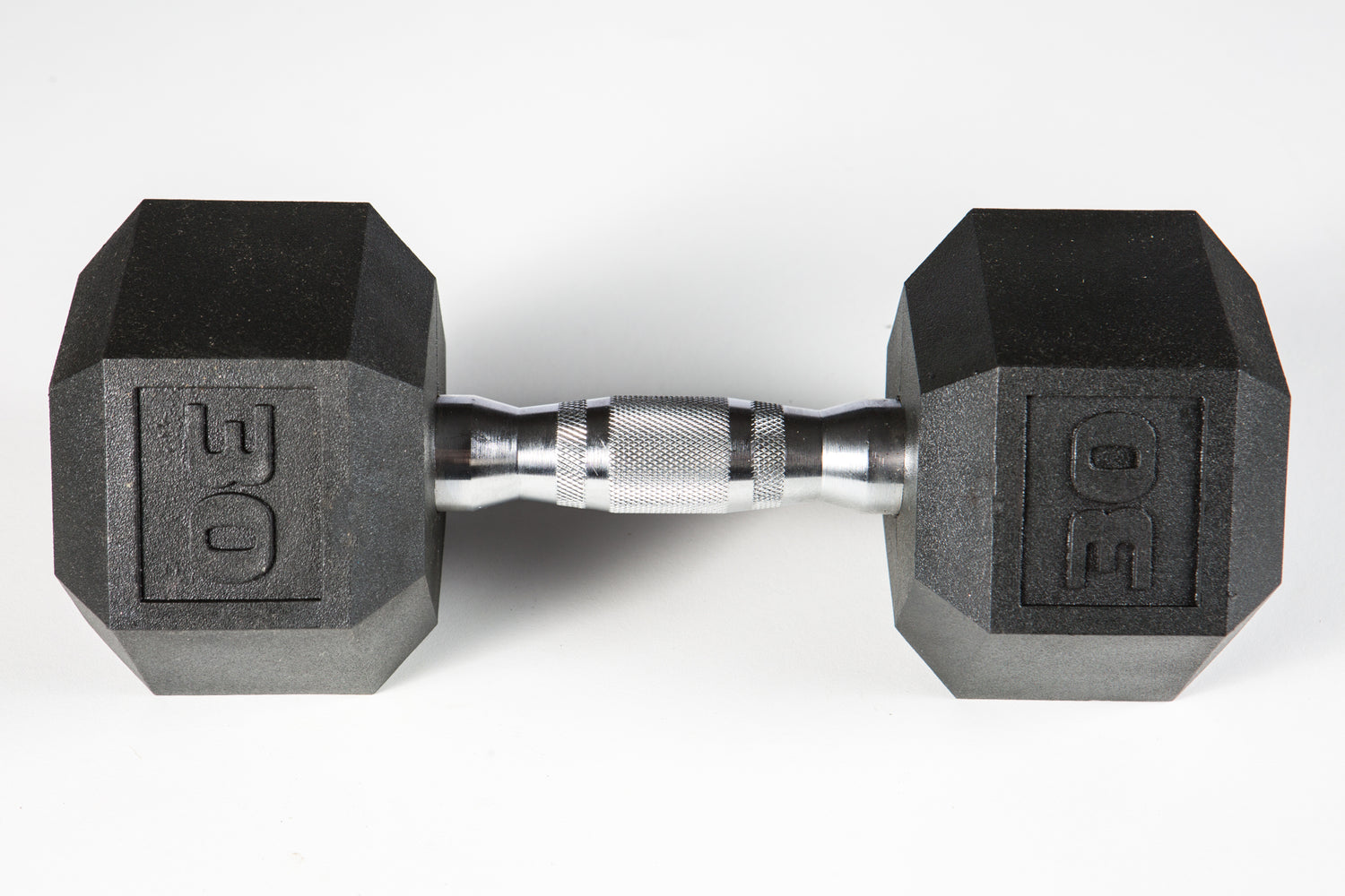 YORK PVC Hex Dumbbell, Chrome Ergo Handle